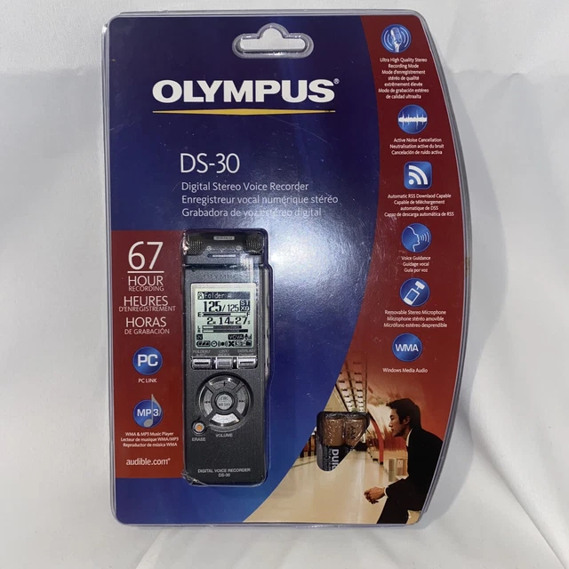 Olympus DS-30 Digital Voice Recorder Brand New Sealed
