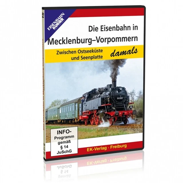 DVD - Die Eisenbahn in Mecklenburg-Vorpommern - damals