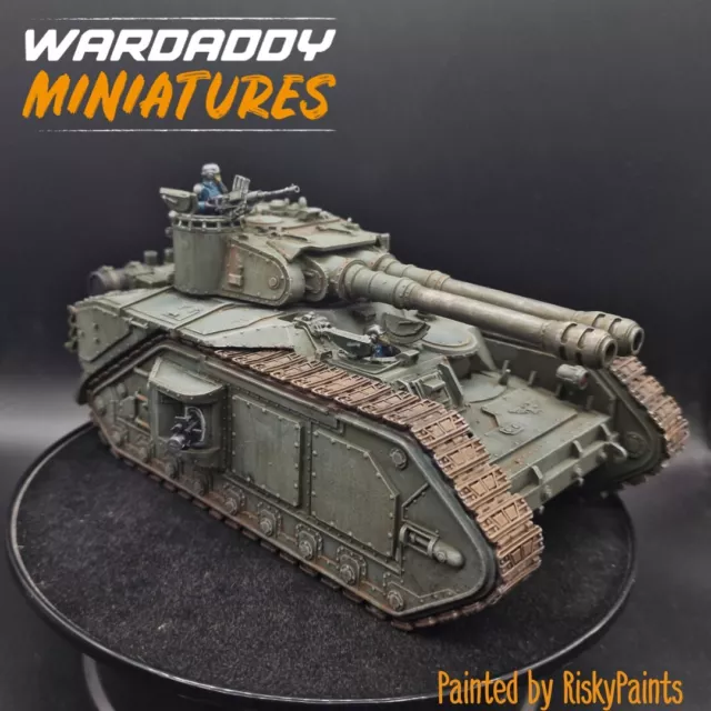 Pro Painted Warhammer 40k Death Korp Krieg Macharius Vanquisher Panzerschmiede Welt