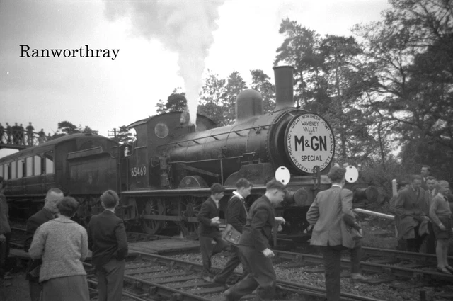 60X90 ORIG RAILWAY Neg 65469 M GN Special Reepham Whitwell Norfolk 60X90 ORIG RAILWAY Neg 65469 M GN Special Reepham Whitwell Norfolk