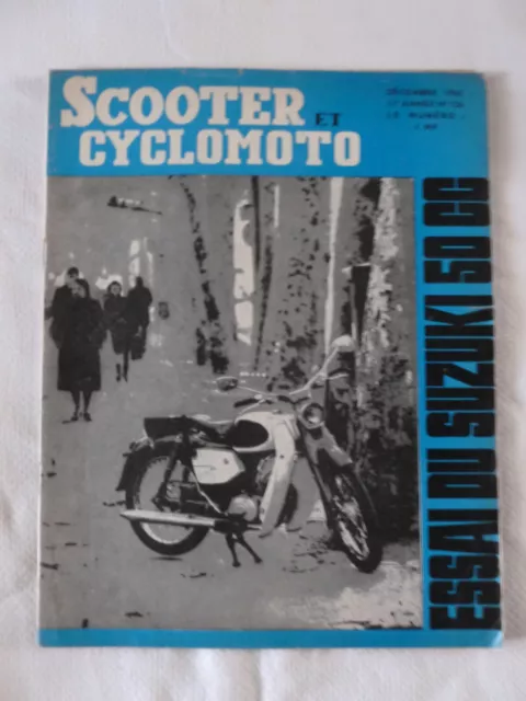 revue technique scooter et cyclomoto n°126 décembre 1962 vespa et moto