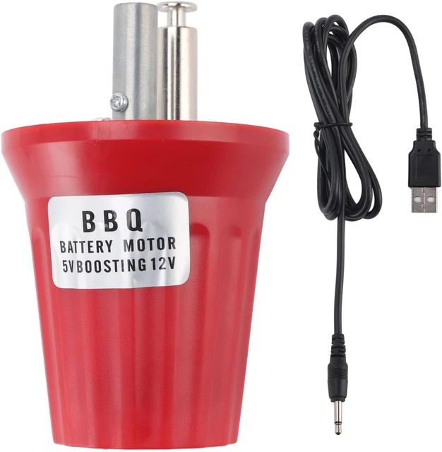Motore Plastica Resistente Calore Motore Per Girarrosto - Alimentazione A Batteria Per Barbecue Outdoor Motore Girarrosto - 6