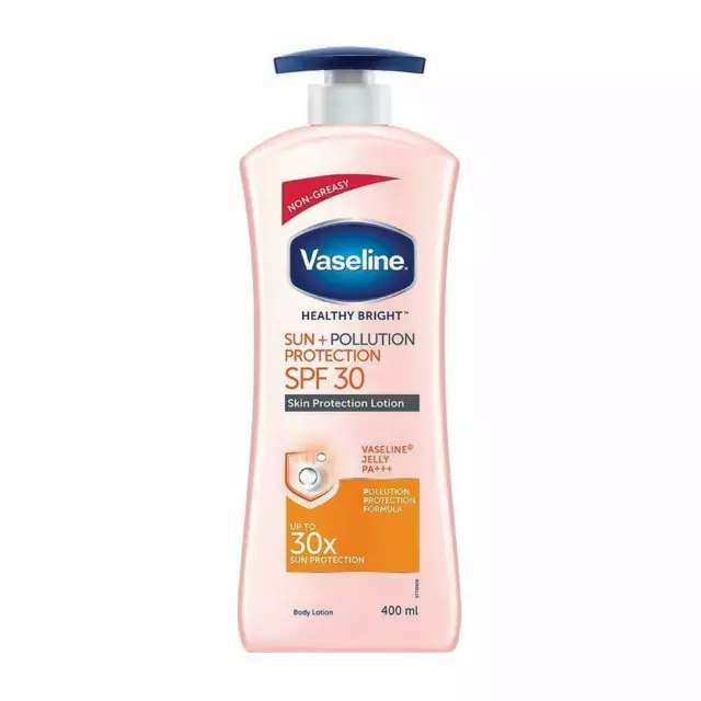 Vaseline Healthy White Sun + Protection contre la pollution SPF 30 Lotion...