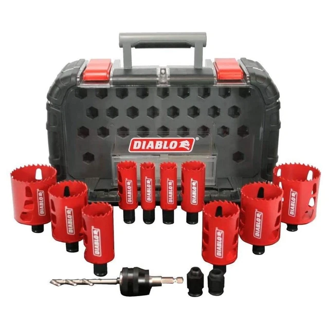 Diablo 14Pc Bim Gp Holesaw Set