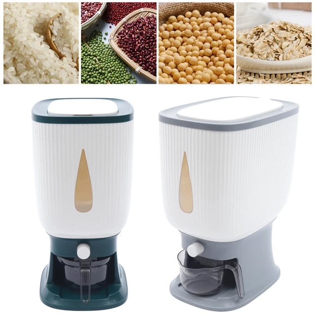 CEREAL STORAGE DISPENSER Kitchen Pantry Rice Grain Dry Food Container