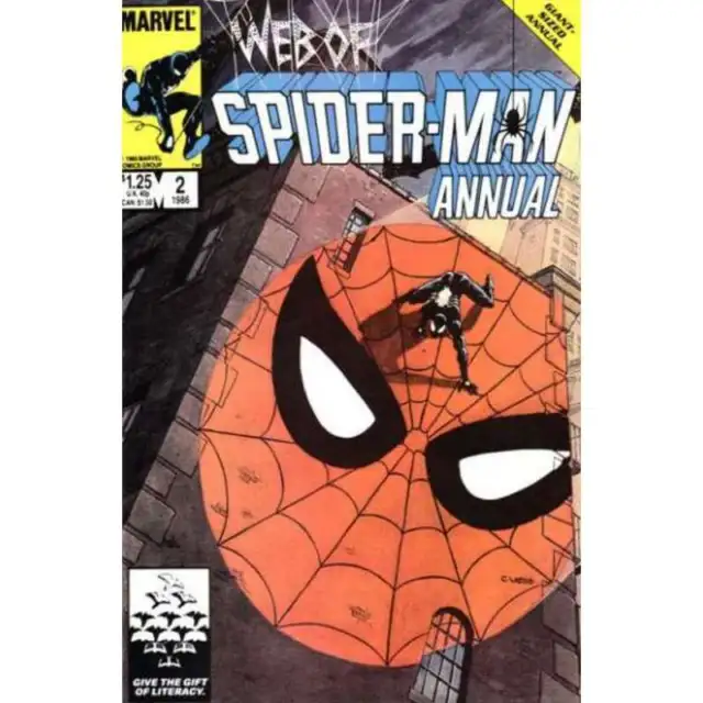 Web of Spider-Man (1985 series) Annual #2 in VF condition. Marvel comics [b