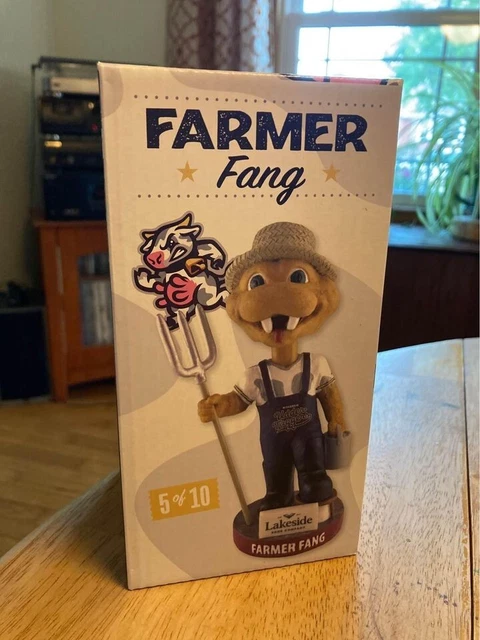 Timber Rattler Farmer Fang Bobblehead