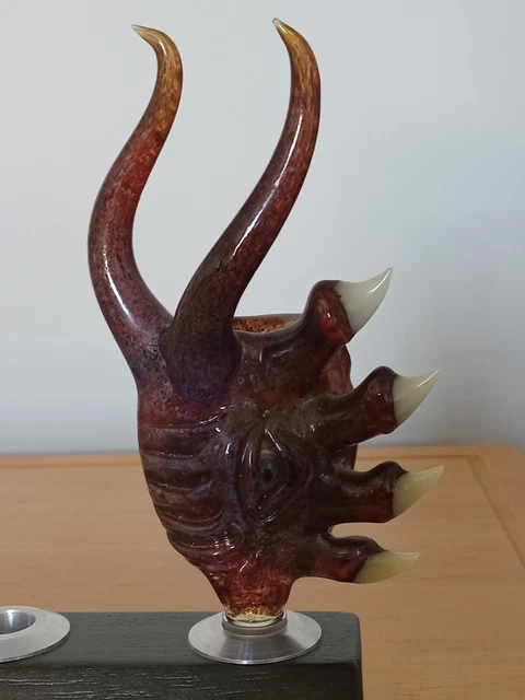 Heady Glass 14mm Dragon bowl by Master glass blower "Salt".