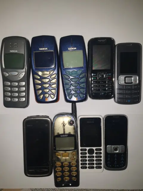 Nokia Mobile Phones Joblot 3 - Untested - For parts or repairs