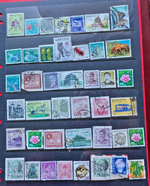 South Korea Stamps - Mixed Lot