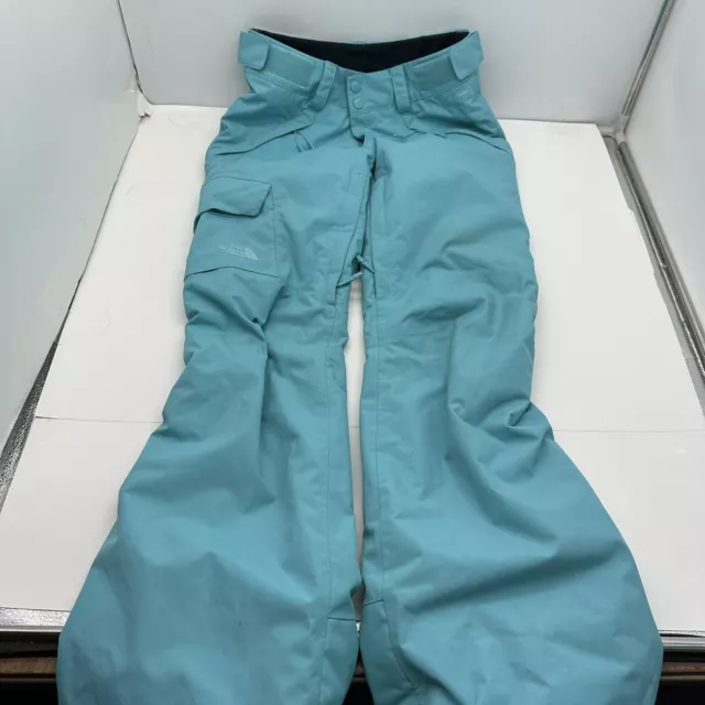 The North Face Ski Pants Womens XS Blue Dryvent Snow Snowboard Insulated Winter