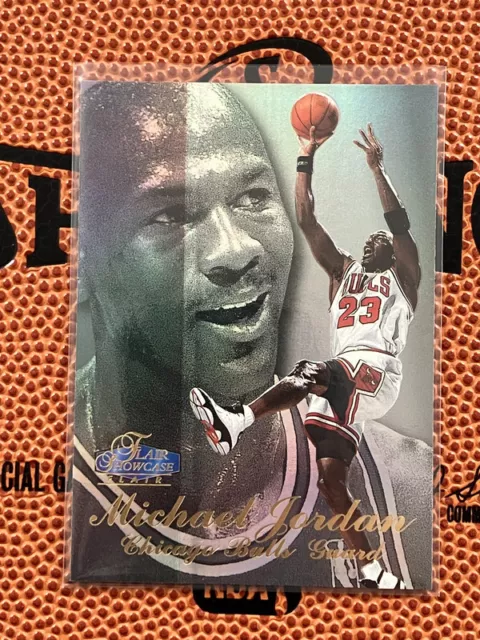 1997-98 Flair Showcase Row 3 Michael Jordan #1 Parallel Chicago Bulls