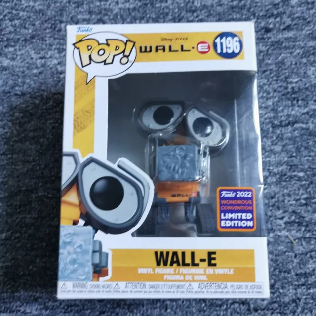 Funko Pop Disney Pixar Wall E Wonderous Convention 1196