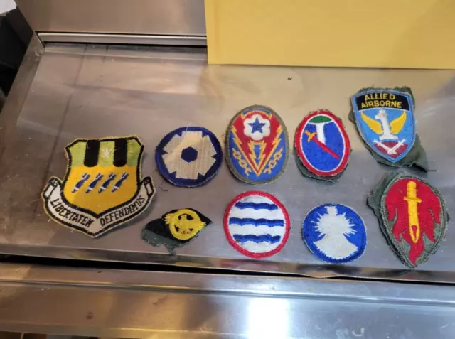 US WW2 Patch Lot From US WW2. Airborne more