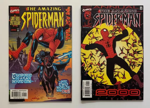 Amazing Spider-Man Annuals 1999 & 2000 (Marvel) 2 x VF/NM issues