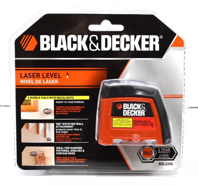 Cash Converters - Black & Decker Laser Level/Stud Finder BDL100S