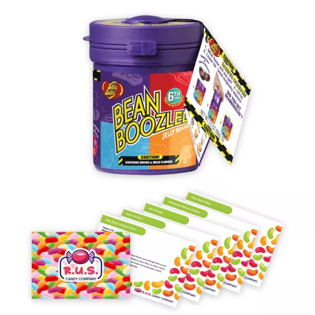Jelly Belly Bean Boozled Dispenser & 5 Kids Games from R.U.S. Candy