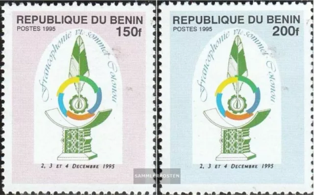 Benin 716-717 (kompl.Ausg.) postfrisch 1995 Konferenz