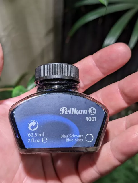 Pelikan 4001 Bottled Ink - Blue-Black - 62.5ml - 329144 - New in Box