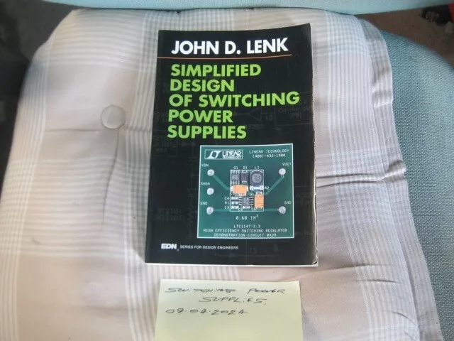 John Lenk Simplified Design of Switching Power Supplies (Paperback) (Ref 9/4/24)