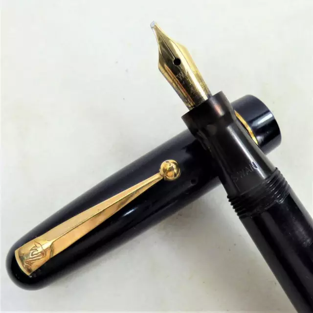 VINTAGE SWAN 3120 FOUNTAIN PEN  MABIE TODD with 14CT GOLD NIB