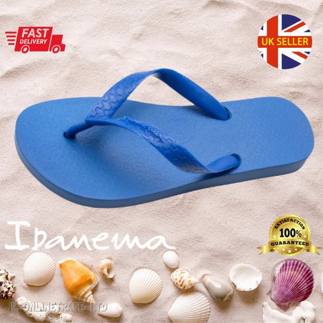 Nuovo Bambini Infradito Ragazzi Estate Piscina Passanti da Spiaggia Sandali Blu