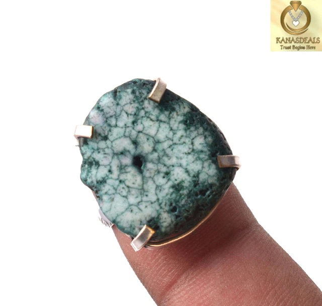 Solar Quartz Druzy Plated Ring Jewellery Sale Value-priced @1.99-60650