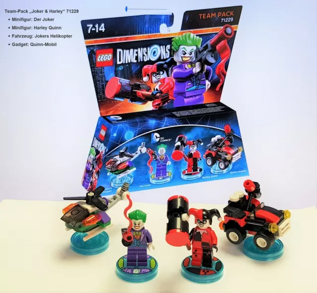 Lego Dimensions – Dc Comics – The Joker & Harley Team Pack (71229)