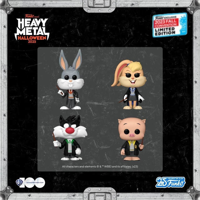 FUNKO NYCC 2023 Shared Sticker Exclusive Looney Tunes Harry Potter Set