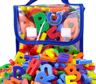 JUMBO MAGNETIC LETTERS Numbers Alphabet Number Fridge Magnet Kids Toy