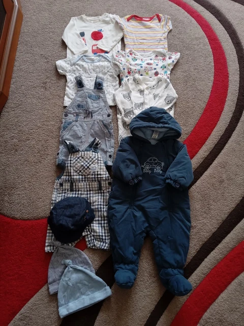 baby boy clothes bundle 3-6 months