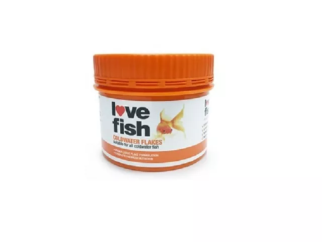 Love Fish Coldwater Fish Food Flakes 10G