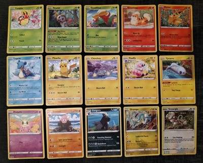 MCDONALDS POKEMON CARDS 2022 - Full Set 15/15 6 Holos Master Set Happy