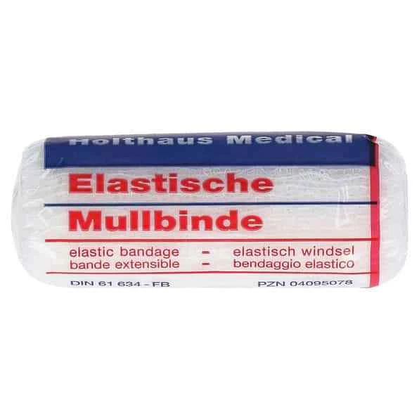 Mullbinden elastisch 8cm x 4m 1 St Binden