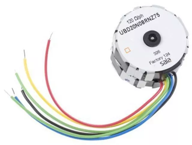 1 x Johnson Electric Unipolar Bipolar, Unipolar Stepper Motor 7.5Â°, 3mNm, 12 V