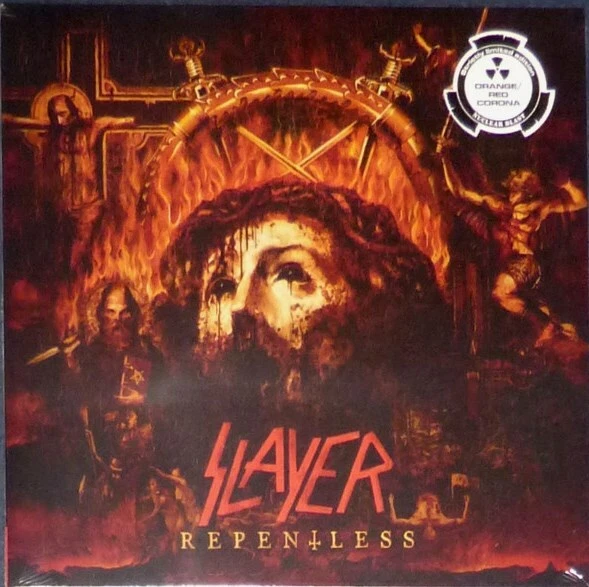 SLAYER  "REPENTLESS"  lp limited edition orange/red vinyl sealed