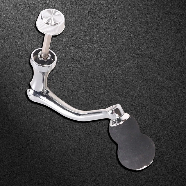 Poignée Universelle En Plastique Pour Moulinet De Pêche – Manivelle Pliable, Noir, 6x5,8x4 Cm – Pièce De Rechange Compatible