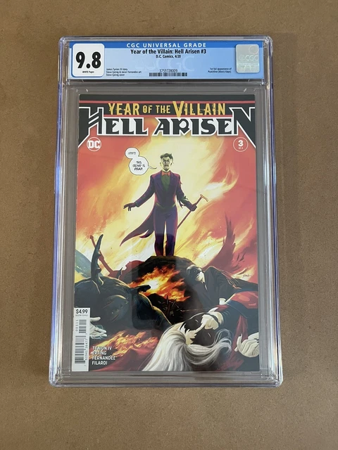 year of the villain hell arisen 3 cgc 9.8