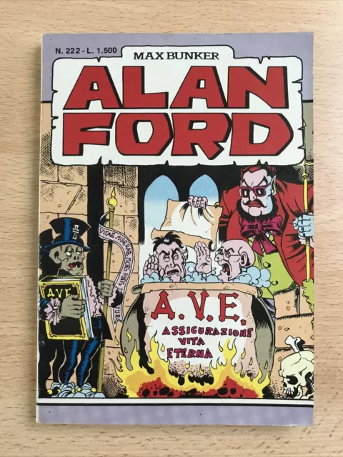 Alan Ford n.222 Max Bunker 1987 Ottimo