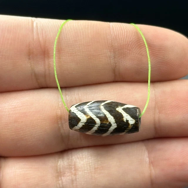 Beautiful Ancient Authentic Rare Burmese Pyu Pumtek Bead