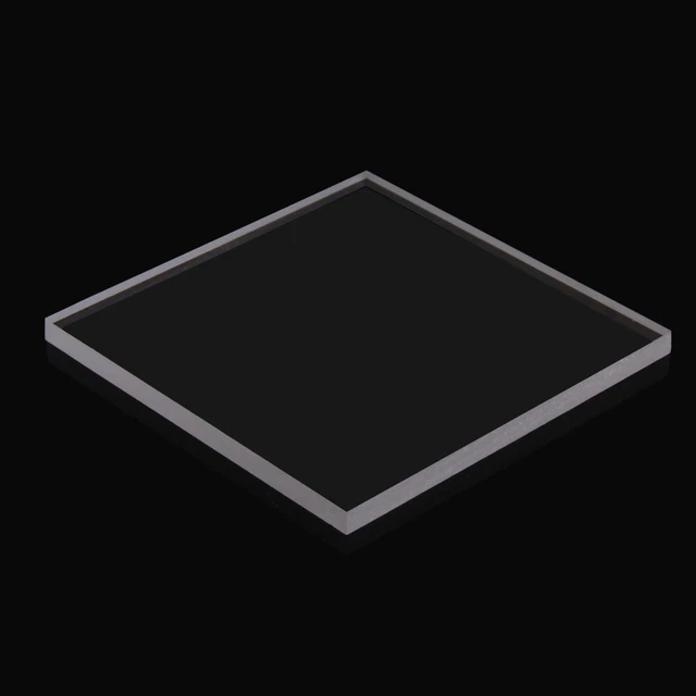 Precio de fábrica acrílico arcilla transparente cerámica escultura banco de trabajo placa de impresión S L h