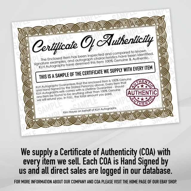 JEAN RENO SIGNED 6x4 Photo Flushed Away Godzilla Leon Autograph