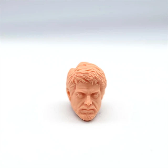 1 18 SCALE LAST Of Us TLOU Joel Head Sculpt Unpainted Fit 3 75 Figure