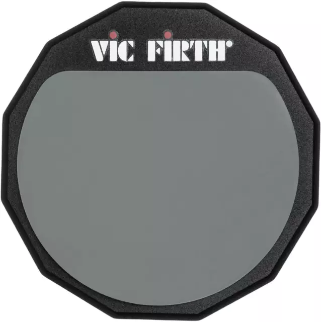 Vic FIrth - einseitiges Drumstick Übungspad mit VF Logo - 6"" Durchmesser