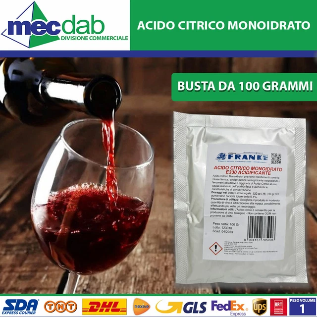 ACIDO CITRICO MONOIDRATO PURO (più Formati Disponibili) - Busta Da 1 Kg - Foto 10
