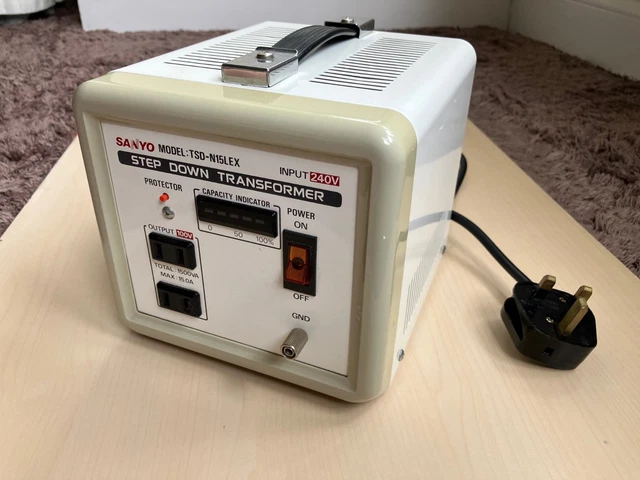 SANYO TSD-N15LEX 240V To 100V 660W Step Down Transformer