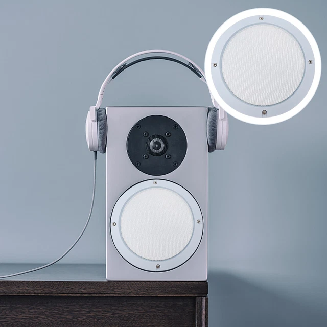 2 PCS DURABLE Horn Guard Steel Speaker Protector Cover Out Door Decor