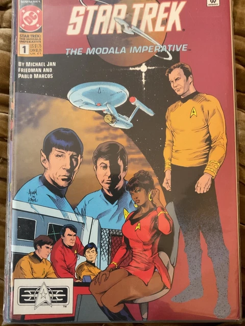 Star Trek The Modala Imperative #1-4 Full Run 1991 DC Comics