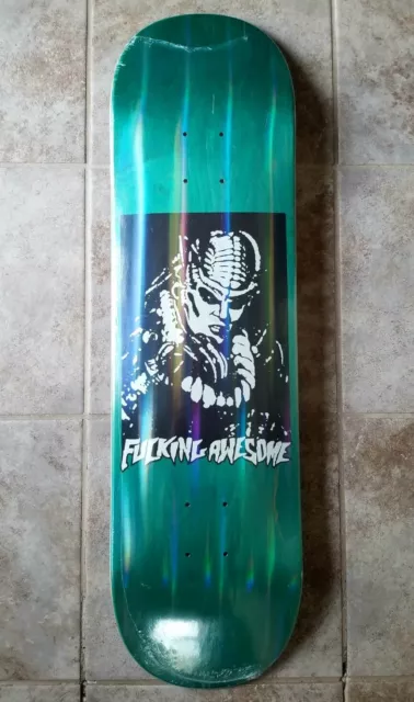 F*cking Awesome Oculus Hologram Skateboard Deck 8.38 NOS Supreme Hockey FA Dill F*cking Awesome Oculus Hologram Skateboard Deck 8.38 NOS Supreme Hockey FA Dill