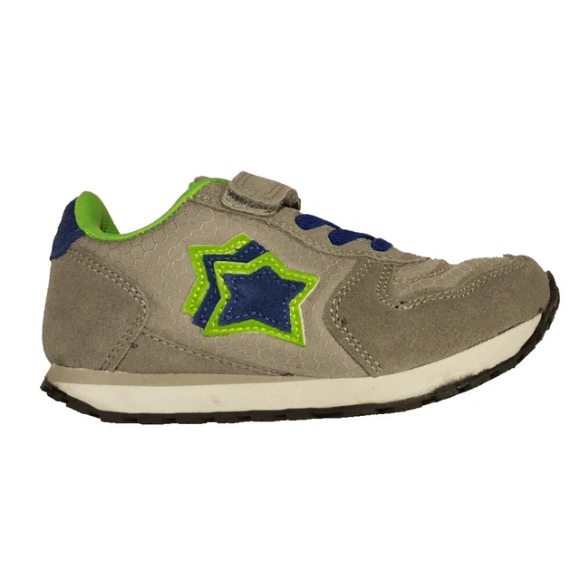 SCARPE SNEAKERS DA bambino Atlantic Stars ben59 grigio verde